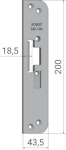 Monteringsstolpe S40-18H