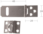 Hasp 1364 50mm stål SB