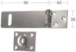 Hasp 1365 90mm stål SB