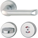 Trycke London ID WC röd/vit aluminum silver F1