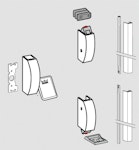 Nödbeslag PH2212 Contur vit