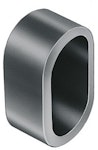 Distansring 10mm nickel PP