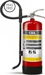 Fettbrandsläckare 6L CGS, flourfri, röd FFE6CR-B