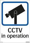 Skylt CCTV in operation