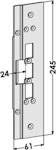 Monteringsstolpe ST6654-24 plan