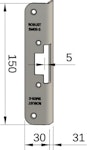 Monteringsstolpe SM03-5