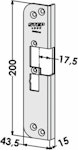 Monteringsstolpe ST4006V-18 vänster vinklad