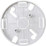 Förhöjningsram för socklar vit