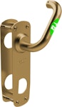 Nödutrymningsbeslag ST17960-L-5 borstad mässing vänster