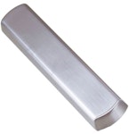 Täckskylt WH-302 borstad nickel