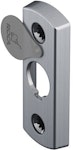 Täckskylt med lock WH-CR30 borstad nickel