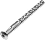 Skruv fönsterhandtag WH-KD60 M5x60 krom kapbar