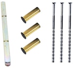 Behörssats fönsterhandtag 350KL svart