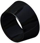 Cylinderring rund 27mm krom