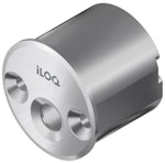 Cylinderhylsa rund insida nickel satin