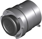 Cylinder nyckelfacksrör S50 låg Mini Safe 78mm