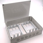 Plastkapsling 6xS2 IP66