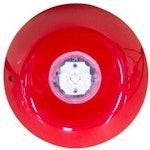 Siren adresserbar CHQ-WSB2 EN54-23 vägg röd