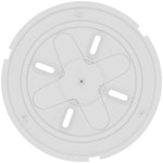 Monteringsfäste EN54 Siren/LED-blixt, Siren, LED-blixt vit