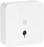 Nyckelbrytare brandkårslås LED-ind plast vit