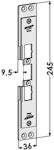 Monteringsstolpe ST4240 plan