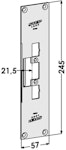 Monteringsstolpe ST4277 plan