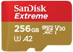 Minneskort microSDXC V30 256GB