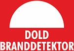 Skylt Dold branddetektor 120x75mm