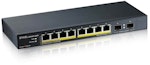 PoE switch 8port + 2 GS1100-10HPv2 130W webmanaged