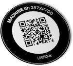 Etikett CE-märkning QR-kod