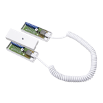 Kabelöverföring DL RJ12-50 50cm vit