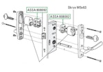 Underläggsbricka vit nylon MP