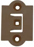 Fästplatta 2434 brun MP