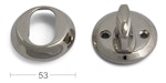 Cylindervredsats 43 11mm mässing nickel SB