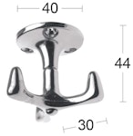 Krok 3135 svängbar nickel SB