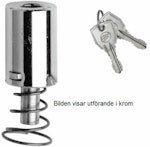 Tryckcylinder 7287/3000 mattkrom