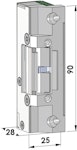 Elslutbleck Step 40 rättvänd 24V kolvk