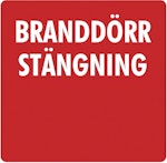 Dekal Branddörrstängning ID-BDS