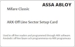 Setup card off-line sector