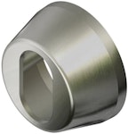 Cylinderring 27mm utsida nickel/satin