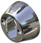 Cylinderring 27mm insida krom