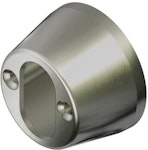 Cylinderring 33mm insida nickel/satin