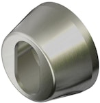 Cylinderring 30mm utsida nickel/satin