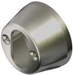 Cylinderring 30mm insida nickel/satin