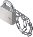 Hänglås S10 utomhus tid H10S5 15/27 kedja