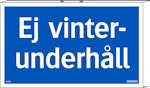 Ej vinterunderhåll