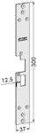 Monteringsstolpe ST1801-B plan