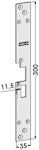 Monteringsstolpe ST195-B plan