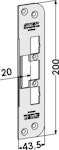 Monteringsstolpe ST4009-20 plan