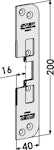 Monteringsstolpe ST3529-2 plan